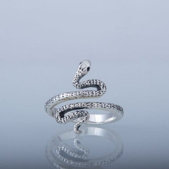 Unique Trendy Snake Finger Rings for Women/Man, INDN8425 - Picture 5 of 9